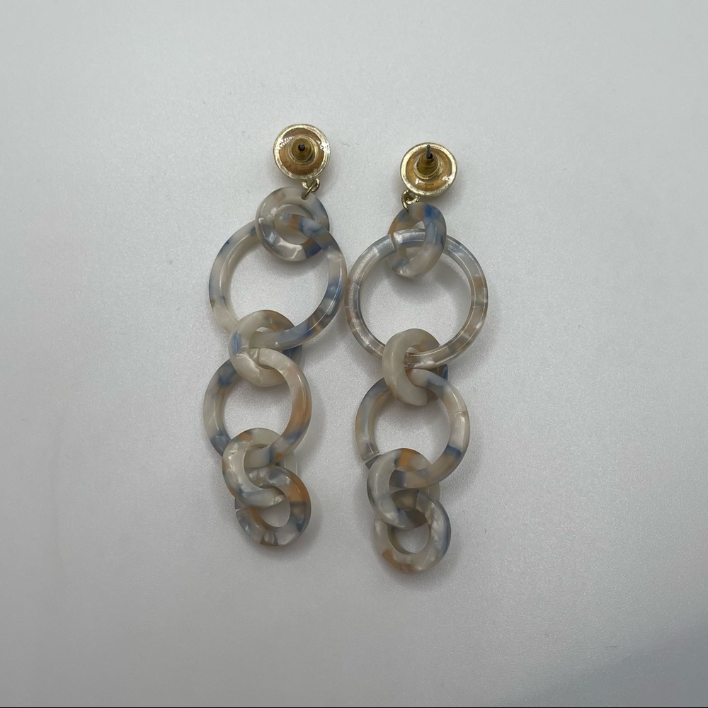 Anthropologie Acrylic Earrings